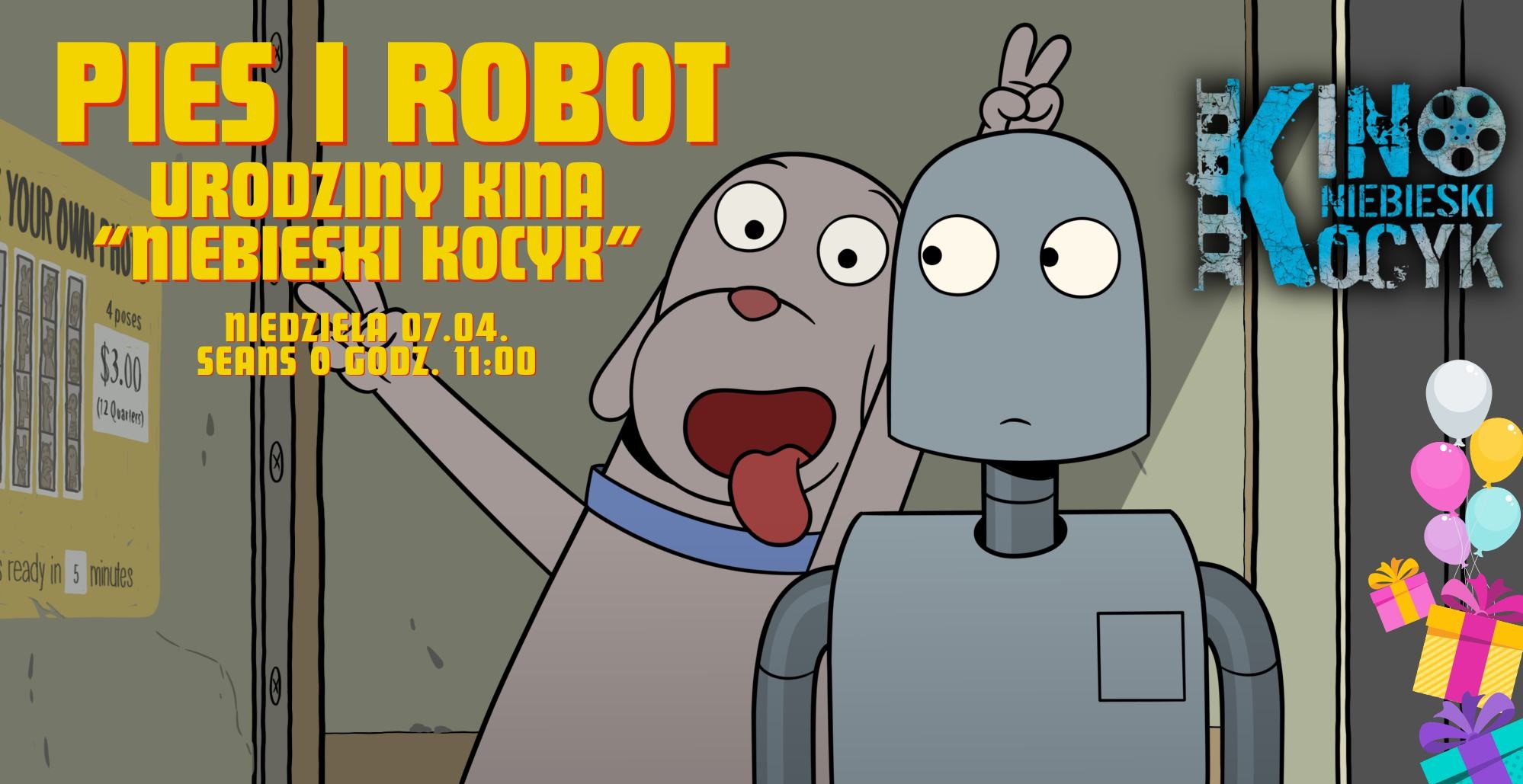 Kino Studenckie “Niebieski Kocyk”: Pies i robot